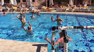 Crazy Water Polo Match At Rihana Resort EL Gouna [upl. by Asante829]