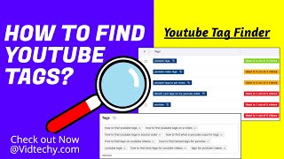 how to find youtube tags youtube tag finder [upl. by Neyu]