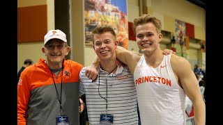 Princetons Sondre Guttormsen talks about NCAA pole vault record [upl. by Brandie]