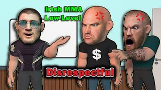 Khabib trashes Irish MMA [upl. by Ainessej503]