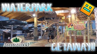 WATERPARK GETAWAY Arrowwood Resort [upl. by Einnek]