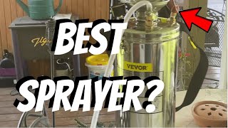 What is the Best Stainless Steel Sprayer Helpful Vevor 2 Gallon Sprayer Review [upl. by Ahtelahs]