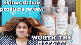 Skinkraft Hair Products Review  Worth the Hype  Skinkraft Review [upl. by Fabron]