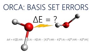 ORCA BASIS SET ERRORS [upl. by Lavella]