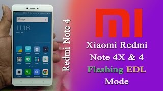 Flash Xiaomi Redmi Note 4x amp 4 Snapdragon in EDL mode Lock Bootloader [upl. by Enirual]