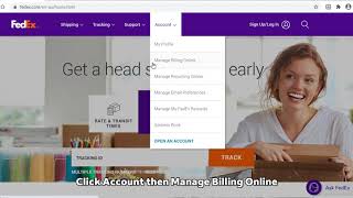 How to access invoices online via FedEx Billing Online [upl. by Schechter983]