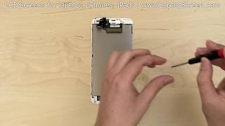 iPhone 6S Plus screen replacement  digitizer glass and LCD reinstallation instructions [upl. by Netsrijk593]