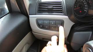 Fiat Grande Punto how to reach car settings menu [upl. by Pachton]