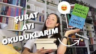 ŞUBAT AYI OKUDUKLARIM  FAVORİLER [upl. by Nicholle639]