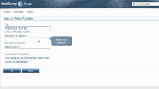 WebMoney Mini How to transfer funds [upl. by Onateyac]
