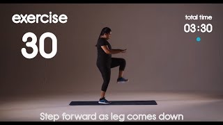 5 min Cardio for Beginners  No Equipment Home Workout  40 second 20 second Intervals [upl. by Tak]