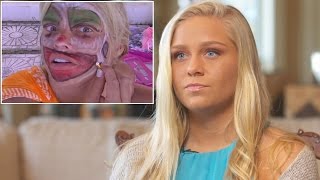 9YearOld Girl Who Painted Anna Nicole Smiths Clown Makeup Recalls Moment [upl. by Adnorahc]