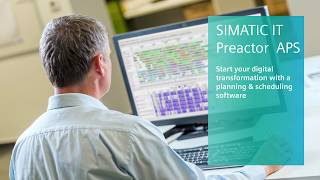 Opcenter APS Preactor Advanced Planning amp Scheduling [upl. by Enihpesoj]