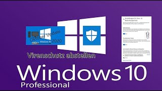 Virenschutz in Windows 10 Herbstversion 2020 abstellen [upl. by Simah]