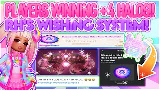 🌼How PLAYERS WIN 4 HALOS Royale High’s WISHING SYSTEM HYPOTHESIS amp analysis🥚🌷 royalehigh [upl. by Erina]