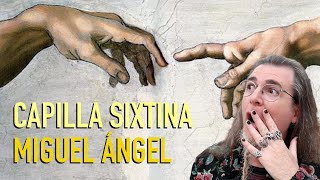 TODO sobre la CAPILLA SIXTINA Cómo lo hizo MIGUEL ÁNGEL ARTE RENACENTISTA [upl. by Attennek]