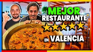 EL MEJOR RESTAURANTE DE VALENCIA PARA COMER PAELLA AUTÉNTICA Y TRADICIONAL 🏆🥘 [upl. by Aivil]