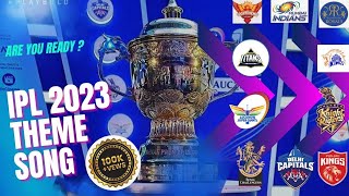 🔥 IPL 2023 PROMO SONG  IPL 2023 THEM SONG cricket ipltrophy [upl. by Mildrid]