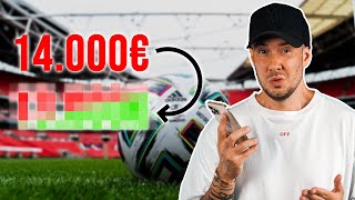 1 Woche Sportwetten ua Fußball EM mit 14000 Euro  Selbstexperiment [upl. by Anatollo]