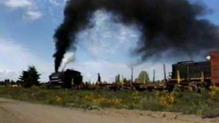 Peninsular Railway 16 Steam Day at Johns Prairie June 1996 [upl. by Nnylimaj244]