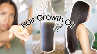 Herbal Hair Oil for Healthy Hair Growth Homemade Natural Recipe [upl. by Aaren]