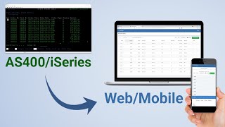 Modernize an AS400 application in 5 minutes [upl. by Enajiram]