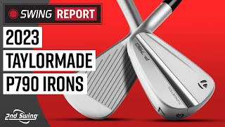 2023 TaylorMade P790 Irons  The Swing Report [upl. by Ilam527]