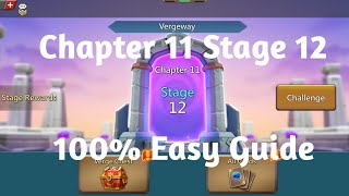 Lords Mobile Vergeway Chapter 11 Stage 12 [upl. by Gnurt]