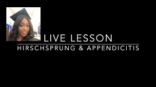 Pediatric Nursing Care for Hirschsprung Disease and Appendicitis [upl. by Prakash]