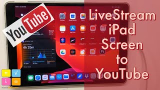 Livestream iPad Screen to YouTube Detailed [upl. by Neysa]