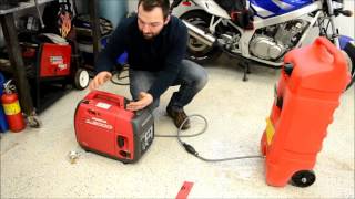 Honda EU2000 Generator Extended Run [upl. by Bullen]