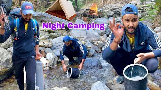 Night Camping at Namblan Forest Kashmir  I Chose The Perfect Spot for Camping  Idrees Mir [upl. by Akiaki62]