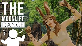 FINAL FANTASY XIV BEAST TRIBE QUESTS 35  quotTHE MOONLIFT DANCEquot EMOTE [upl. by Kilah]