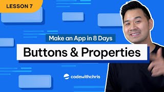 SwiftUI Buttons and Properties  Lesson 7 2024  SwiftUI [upl. by Evadnee754]