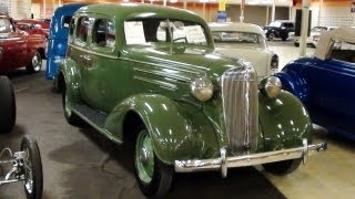 1936 Chevrolet Standard Sedan 216 Stovebolt Six [upl. by Ahsehat596]