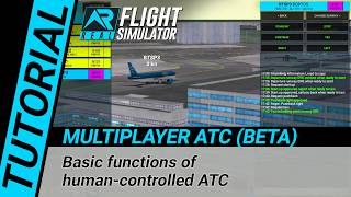 RFS Real Flight Simulator  Tutorial Multiplayer ATC BETA [upl. by Townsend]