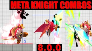 The Ultimate Meta Knight Combo Guide [upl. by Howzell]