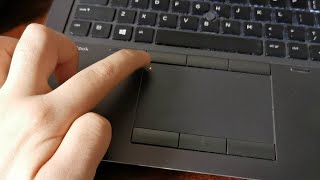 How to enable or disable lock or unlock modern HP laptop touchpad [upl. by Beichner351]