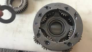 Borg Warner 4485 transfer case planetary gears assembly [upl. by Adyan]