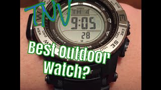 The Best Outdoor Watch  Casio ProTrek PRW 3500 [upl. by Currie437]