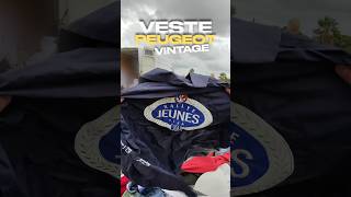 Veste coupevent Peugeot Rallye Jeunes dénichée pour 3€ en videgrenier vendue à 20€ [upl. by Schmitt]