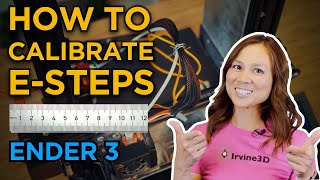 How to Calibrate Extruder Esteps Ender 3 [upl. by Venuti26]