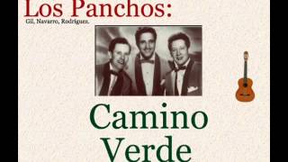 Los Panchos Camino Verde  letra y acordes [upl. by Humble47]