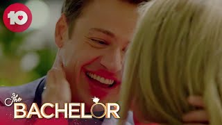 Helena covers Matt in lipstick  The Bachelor Australia [upl. by Anauj877]