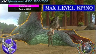 MAX LEVEL SPINO TAMING  S1E14  ARK Survival Evolved Mobile [upl. by Marten]