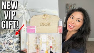 NEW DIOR HOLIDAY SETS amp THE COOLEST VIP GIFT 😍 DIOR BEAUTY LOYALTY PROGRAM PLATINUM GIFT UNBOXING [upl. by Sevy]