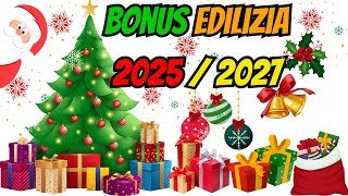 BONUS Edilizia 20252027  NOVITA detrazioni FISCALI [upl. by Major]