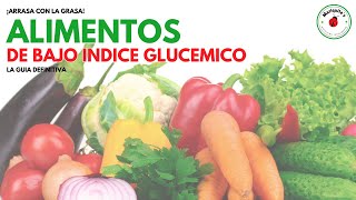 CARBOHIDRATOS de BAJO índice GLUCEMICO [upl. by Etak697]