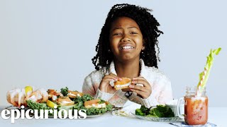 Kids Try 100 Years of Breakfast Foods [upl. by Gladine]