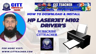 Install and Download HP LaserJet M102 Drivers [upl. by Bale]